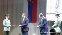 Velitestvo posdky Bratislava participujce na otvoren vstavy IDEB 2010