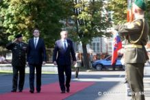 Prezident Andrej Kiska prvkrt navtvil ministerstvo obrany