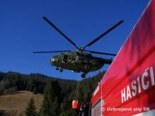 Vrtunky vzdunch sl zasahovali pri lesnom poiari na vchode Slovenska