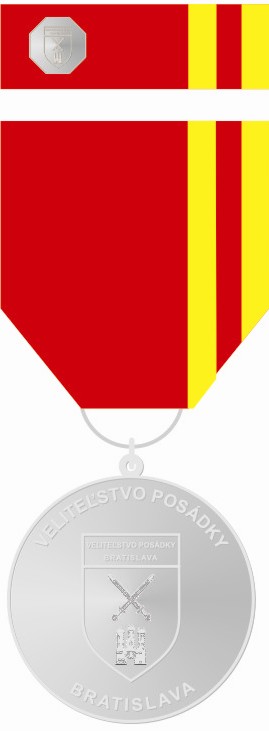 Medaile_ Bratislava II.stupe